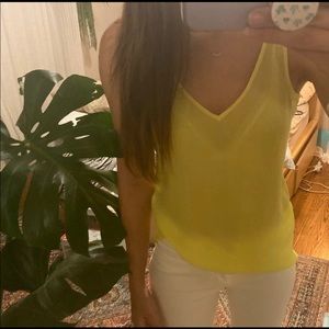 Express Neon yellow shirt